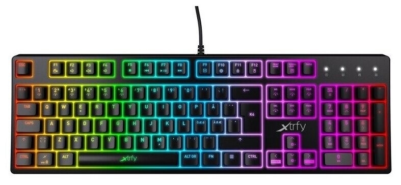 Клавиатура Xtrfy K4 RGB Kailh Red RU (XG-K4-RGB-R-RUS)