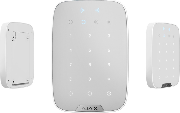 Фотография Беспроводная сенсорная клавиатура AJAX KeyPad Plus White