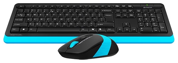 картинка Клавиатура A4tech FG-1010-BLUE Fstyler USB +мышь от магазина 1.kz