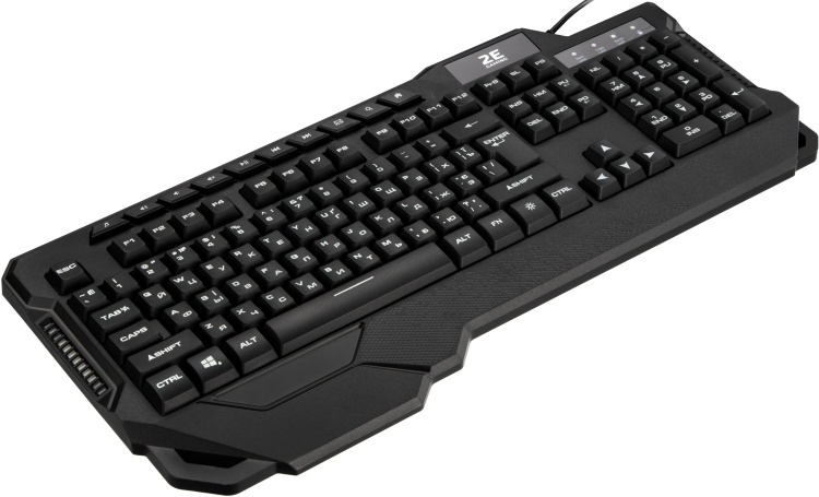 Фото Клавиатура 2E GAMING KG340 LED USB Black Ukr (2E-KG340UBK)