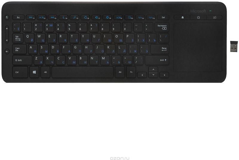 Клавиатура MICROSOFT All-in-One Media Keyboard N9Z-00018