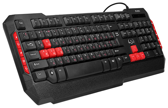 Цена Клавиатура SVEN GS-9000 (клавиатура, коврик, мышь)