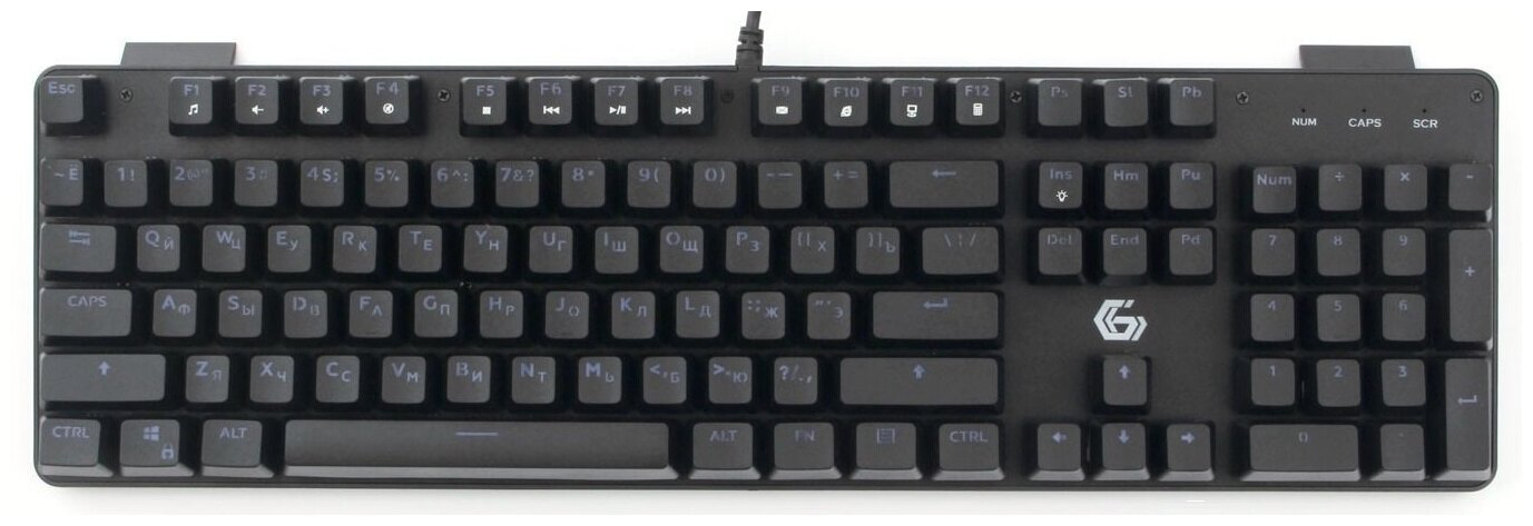 Фото Клавиатура USB GEMBIRD KB-G530L Black