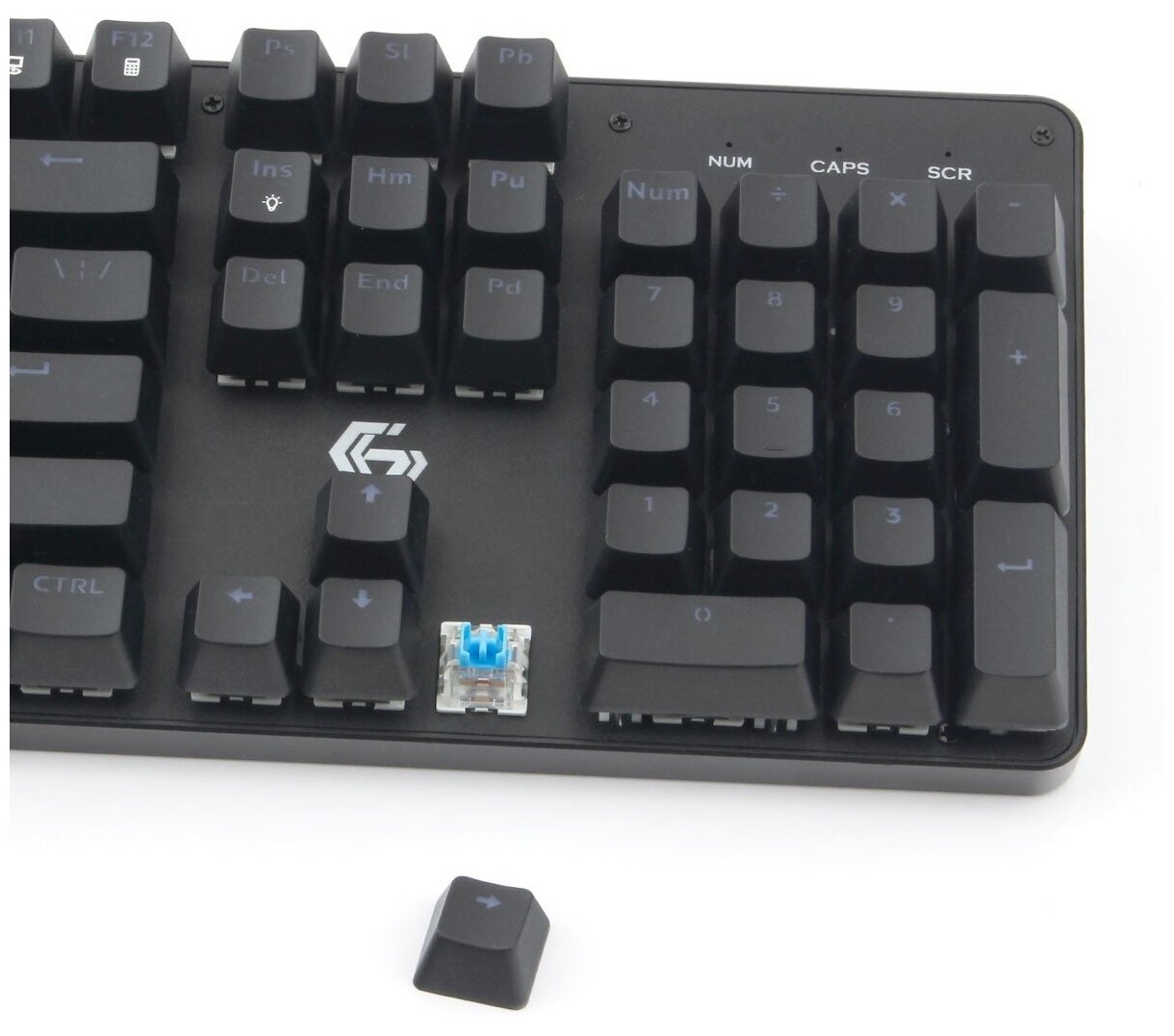 Цена Клавиатура USB GEMBIRD KB-G530L Black