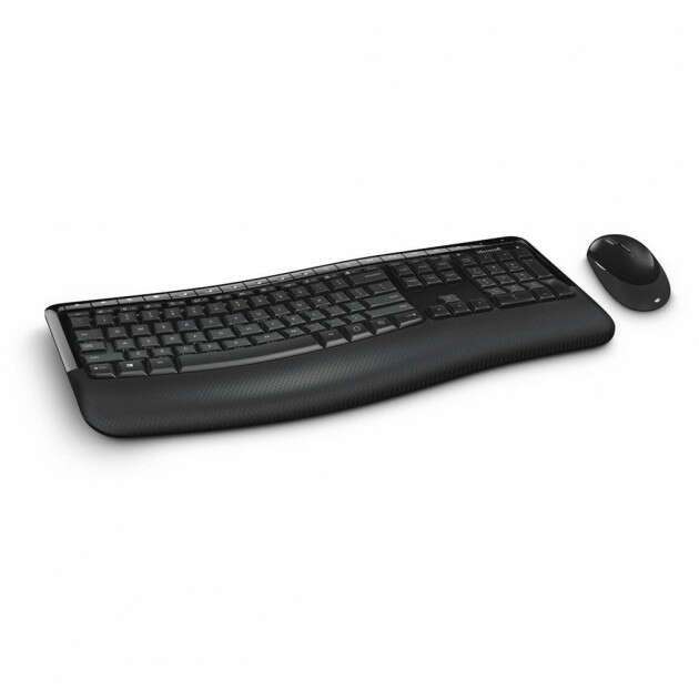 Клавиатура MICROSOFT Wireless Comfort Desktop 5050 AES PP4-00017 + мышь