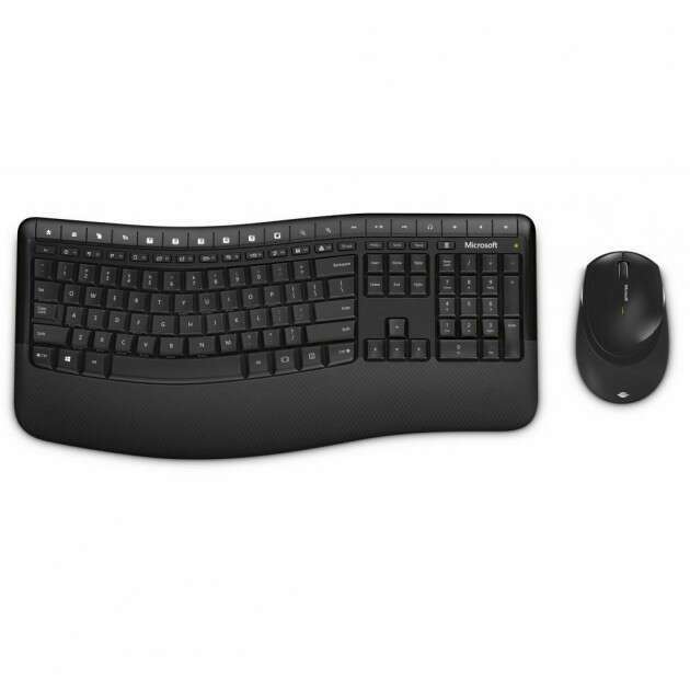 Фото Клавиатура MICROSOFT Wireless Comfort Desktop 5050 AES PP4-00017 + мышь