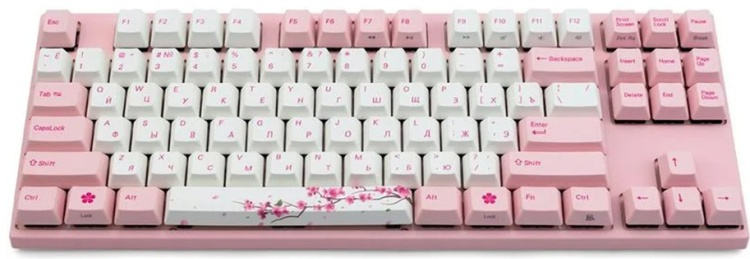 Фотография Клавиатура VARMILO VEM87 Sakura V2 EC Sakura Switch Ponk (A33A042A9A3A06A036)