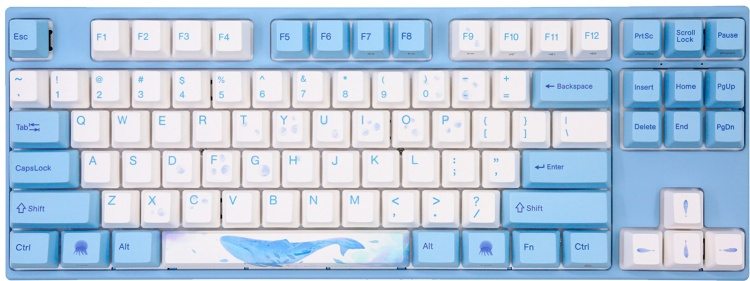 Клавиатура VARMILO VEM87 Sea Melody EC V2 Daisy (A33A038A8A3A17A033)