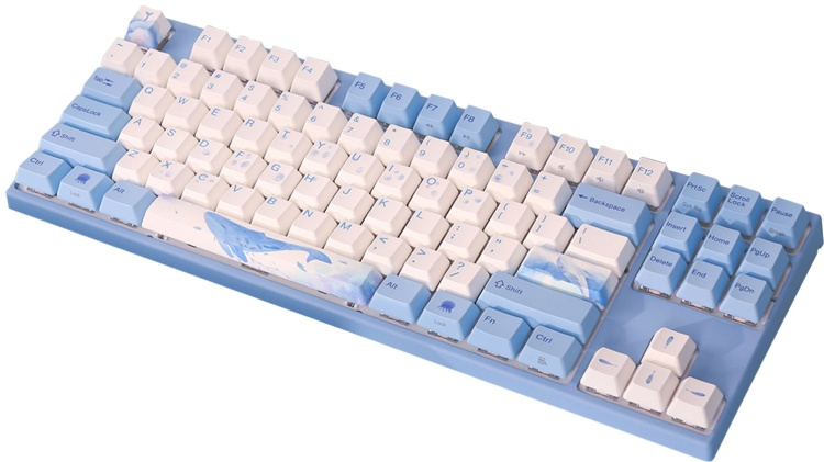 Фото Клавиатура VARMILO VEM87 Sea Melody EC V2 Daisy (A33A038A8A3A17A033)