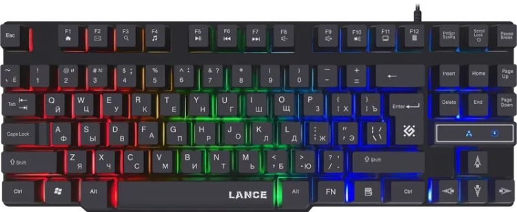Фото Клавиатура DEFENDER Lance GK-012 RU Black