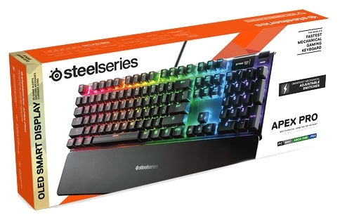 Клавиатура STEELSERIES Apex Pro UK 64634/64626 Казахстан