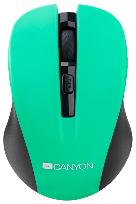 Мышь CANYON CNE-CMSW1GR Green (865597)