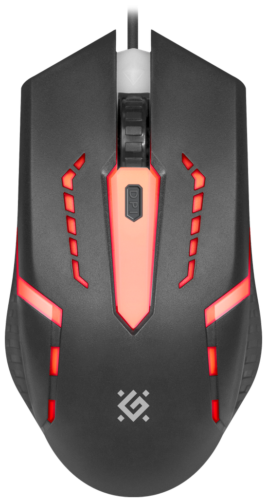 Мышь проводная DEFENDER Flash MB-600L 7цветов подсветки