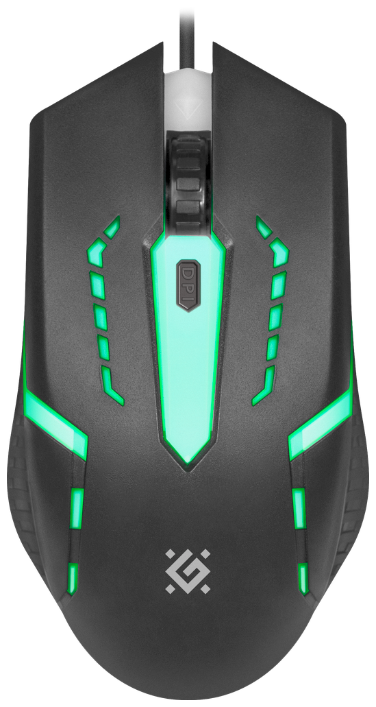 Фото Мышь проводная DEFENDER Flash MB-600L 7цветов подсветки
