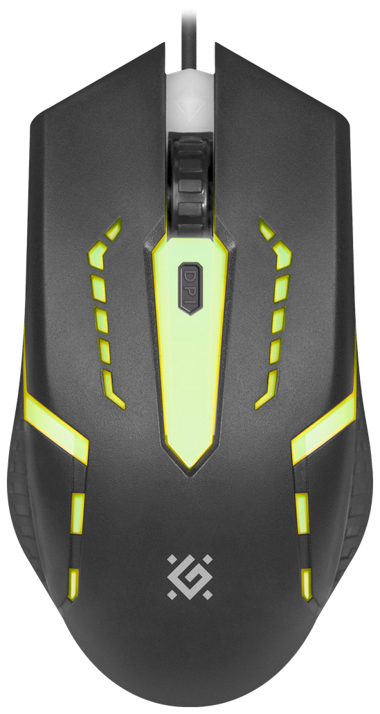 Картинка Мышь проводная DEFENDER Flash MB-600L 7цветов подсветки
