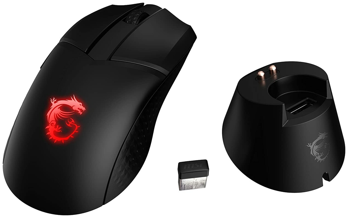 Мышь MSI Clutch GM41 WIRELESS Gaming Black