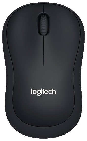 Мышь LOGITECH B220 Silent Wireless optical 1AA USB nano-receiver (910-004881) Black