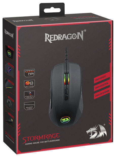 Мышь REDRAGON Stormrage Black Казахстан