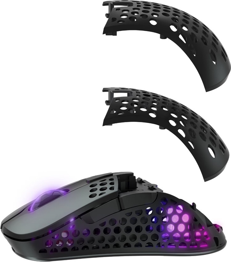 Фотография Мышь Xtrfy M4 RGB WIRELESS Black (XG-M4-WL-BLACK)