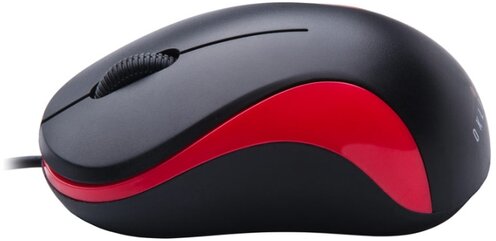 Картинка Мышь Oklick 115S black-red