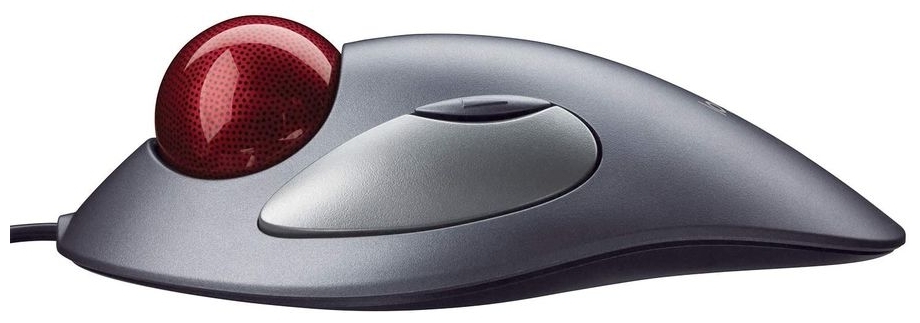 Фотография Мышь LOGITECH TrackMan Marble optical (910-000808) silver