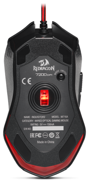 Купить Мышь REDRAGON Inquisitor 2 Black