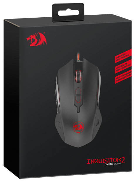 Мышь REDRAGON Inquisitor 2 Black Казахстан