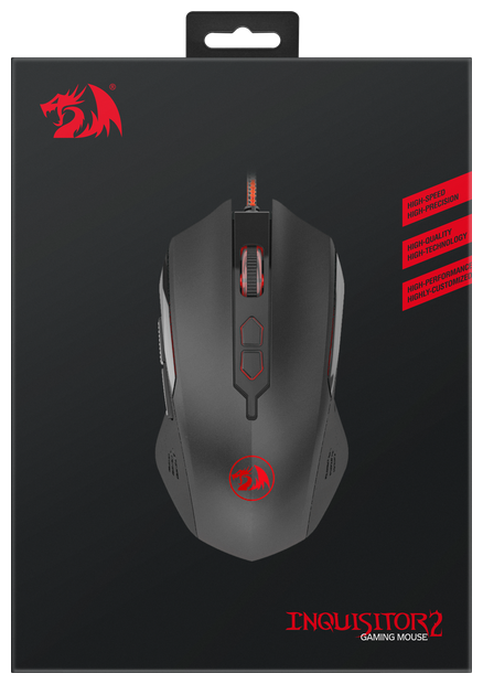 Мышь REDRAGON Inquisitor 2 Black Казахстан