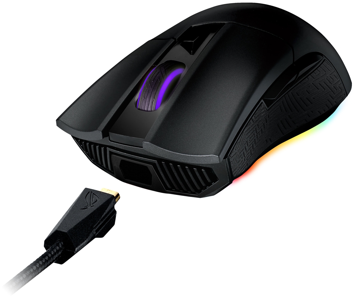 Фотография Мышь ASUS ROG Gladius II ORIGIN Optical 12000 dpi USB Black