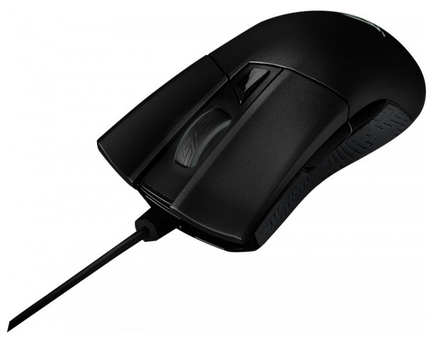 Мышь ASUS ROG Gladius II ORIGIN Optical 12000 dpi USB Black Казахстан