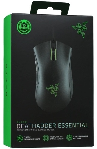 Цена Мышь RAZER DeathAdder Essential (2021) (RZ01-03850100-R3M1)
