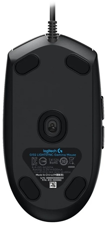 Цена Мышь LOGITECH G102 LIGHTSYNC Black (910-005823/910-005808)