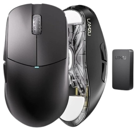 Мышь LAMZU Atlantis Mini 4K Charcoal Black