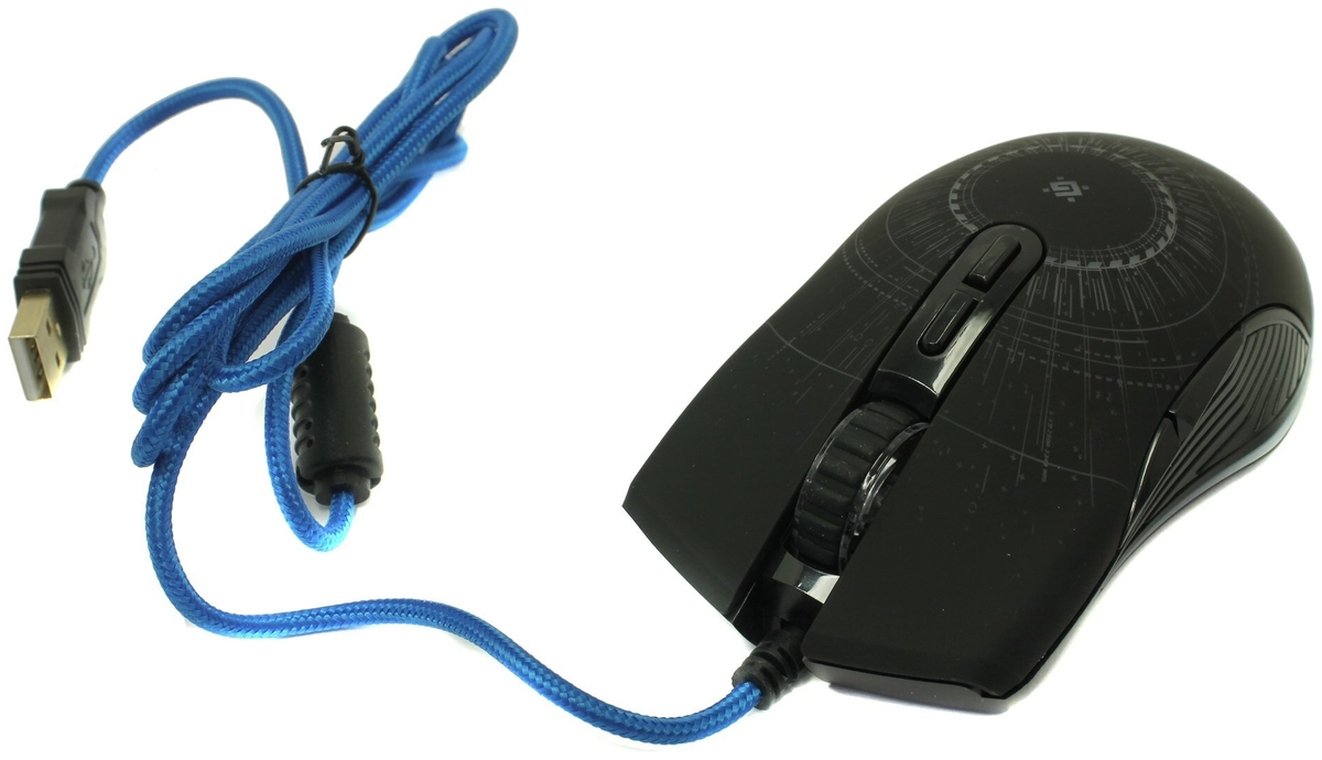 Цена Мышь DEFENDER GM-660LL USB Optical 800-3200 dpi (52660)