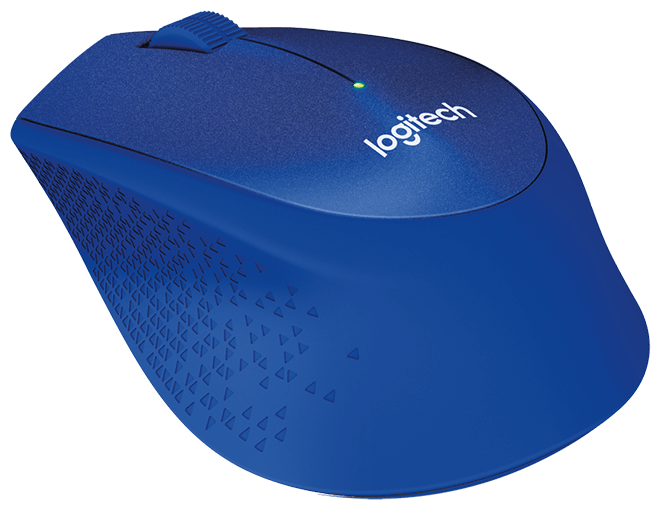 Фото Мышь LOGITECH M330 Silent Plus (910-004910) Blue