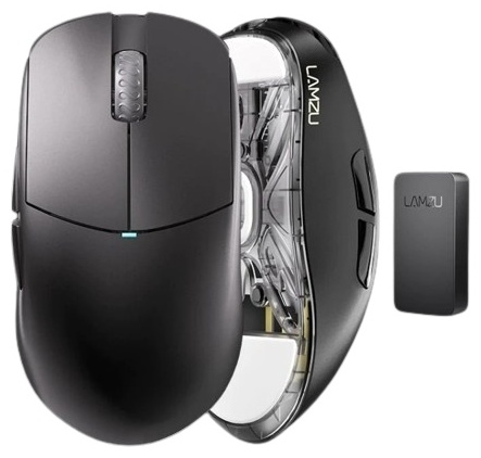 Мышь LAMZU Atlantis OG V2 4K Charcoal Black