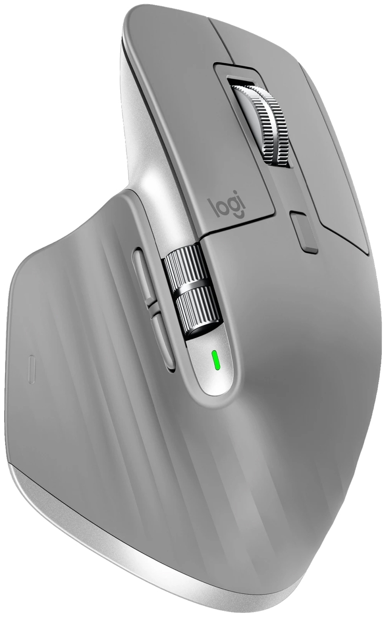 Фото Мышь LOGITECH Wireless Mouse MX Master 3 Mid Grey 910-005695