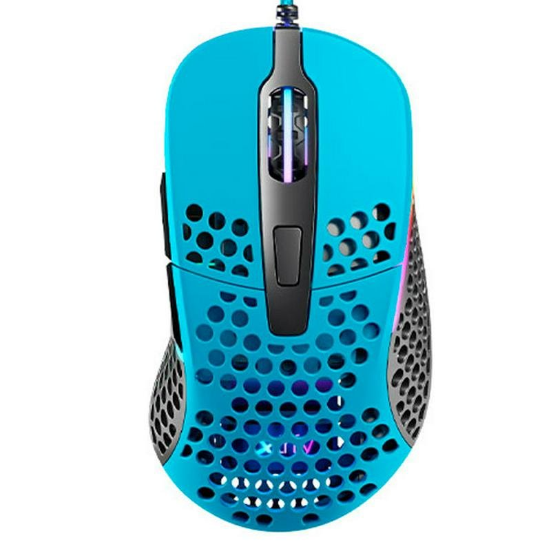 Мышь Xtrfy M4 RGB, Miami Blue (XG-M4-RGB-BLUE)