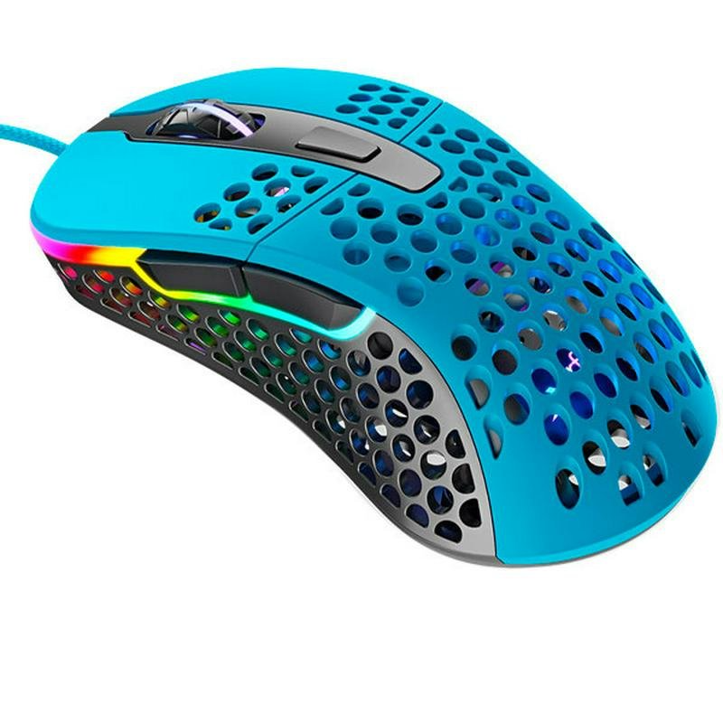 Фото Мышь Xtrfy M4 RGB, Miami Blue (XG-M4-RGB-BLUE)