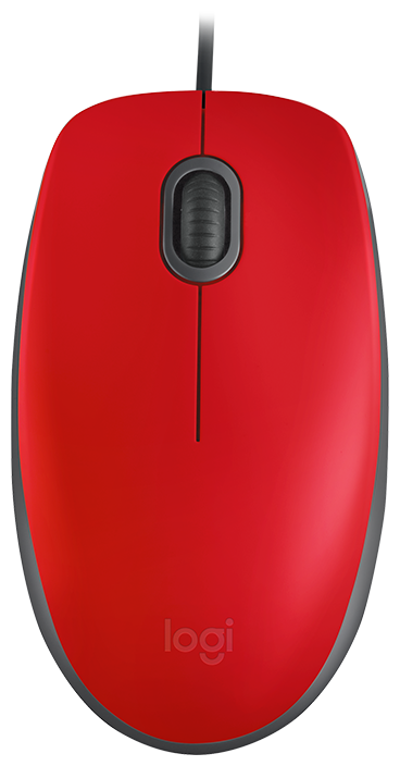 Мышь LOGITECH M110 (910-005489) Red