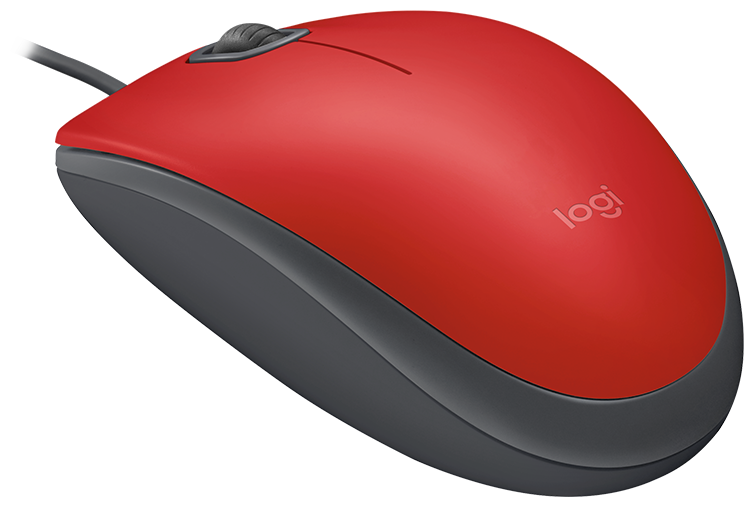 Фото Мышь LOGITECH M110 (910-005489) Red