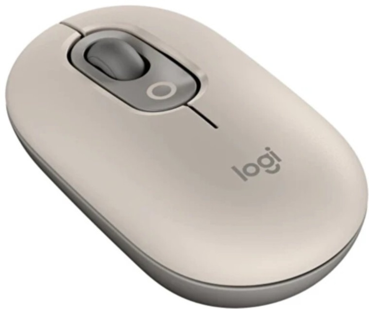 Фото Мышь LOGITECH POP Mist Sand (910-006651)