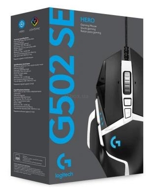 Фотография Мышь LOGITECH G502 SE HERO (910-005729)