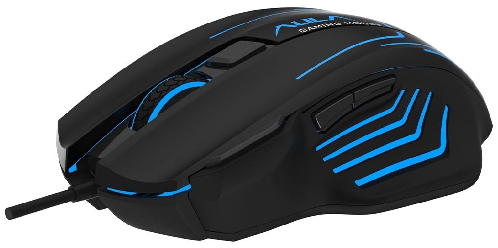 Фото Мышь AULA S18 Gaming Black