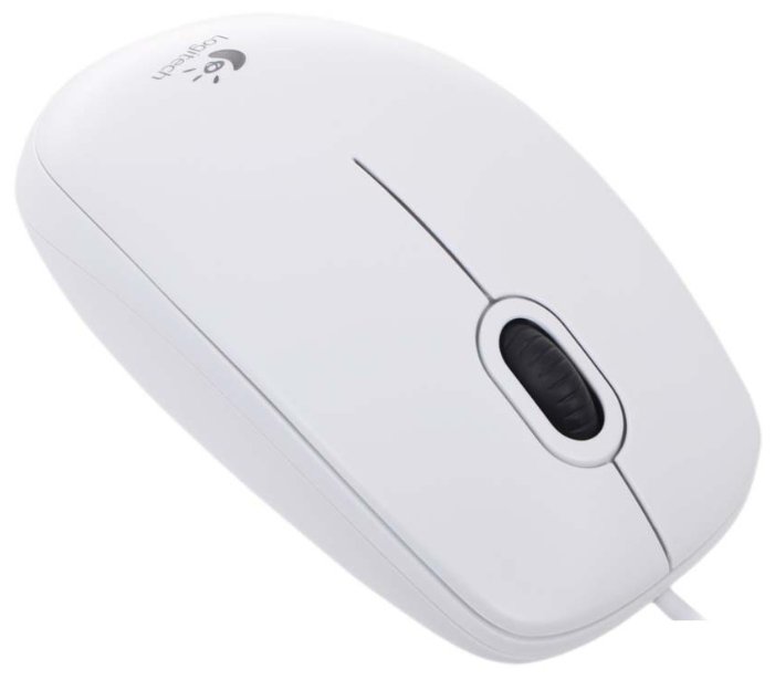 Мышь LOGITECH B100 White (910-003360)