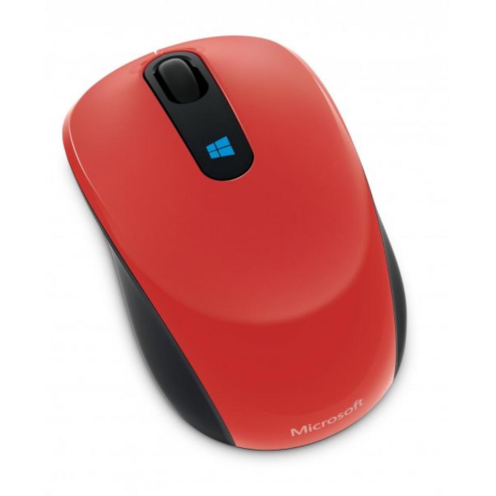 Фото Мышь MICROSOFT Sculpt Mobile Flame red (43U-00026)