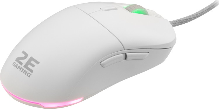 Фотография Мышь 2E GAMING HyperDrive Pro RGB White (2E-MGHDPR-WT)