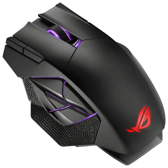 Фото Мышь ASUS ROG SPATHA X Black