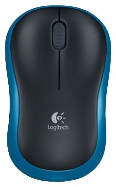 Фото Мышь LOGITECH M185 blue (910-002239)