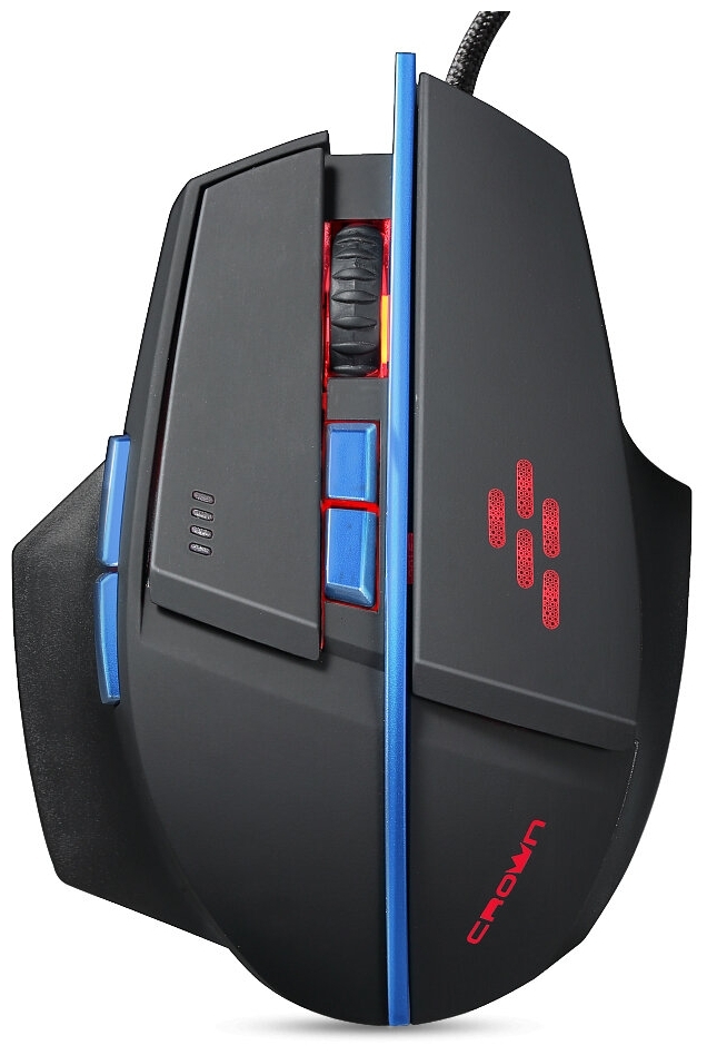 Мышь CROWN Gaming CMG-02 Black-Blue